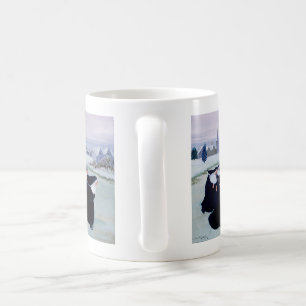 Taza De Café Invierno en el convento