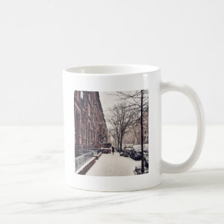 Taza De Café Invierno en el lado oeste superior