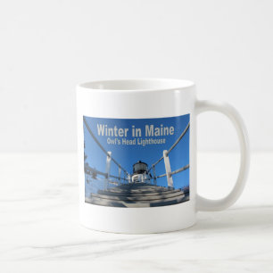 Taza De Café Invierno en Maine