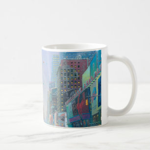 Taza De Café Invierno en Times Square