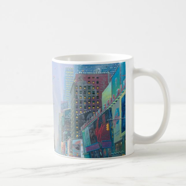 Taza De Café Invierno en Times Square (Derecha)