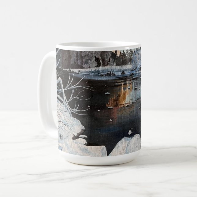 Taza De Café Invierno en Yosemite, de Gary Poling (Anverso izquierdo)