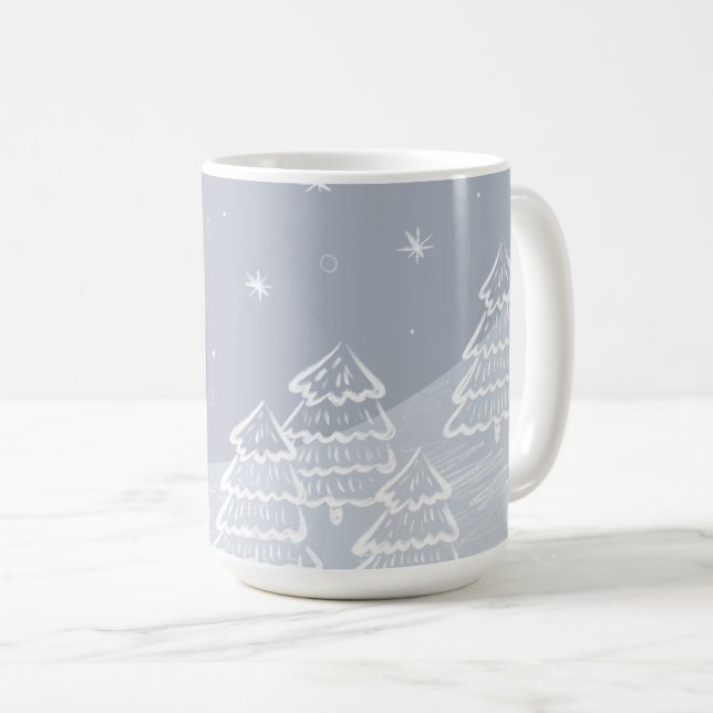 Taza De Café Invierno frío (Anverso derecho)