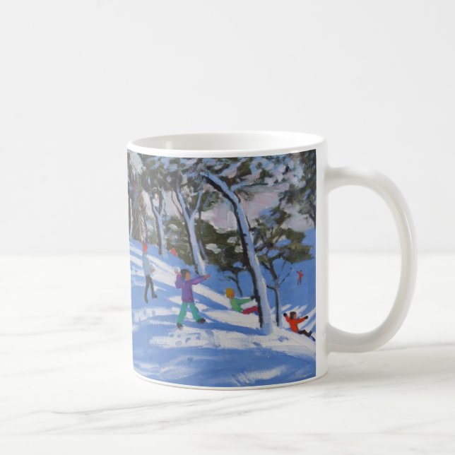 Taza De Café Invierno Ladmanlow Derbyshire 2013 (Derecha)