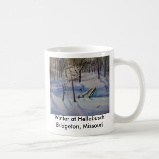 Taza De Café Invierno Sleding, invierno en