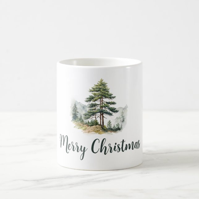 Taza De Café Invierno Splendor Feliz Navidad (Centro)
