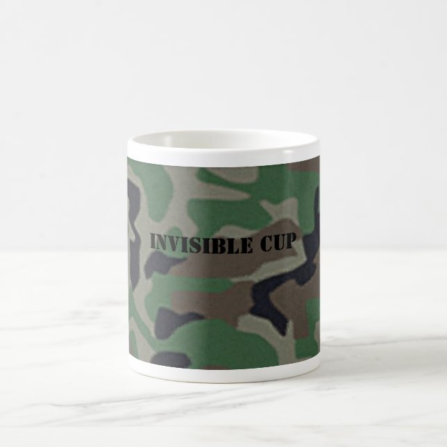 Taza de café invisible del camuflaje (Centro)