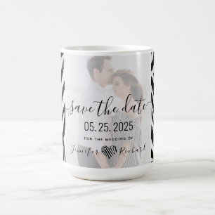 Taza De Café Invitación de boda para guardar la fecha