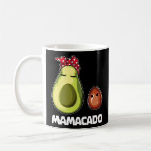 Taza De Café Invitación de embarazo de las mujeres de aguacate 