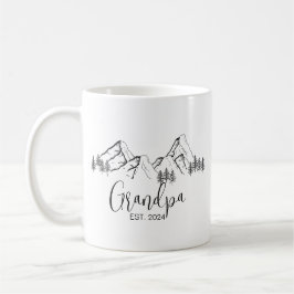 Taza De Café Invitación De Embarazo Para Los Abuelos