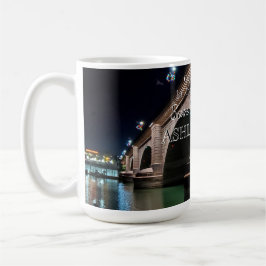 Taza De Café Invitación de London Bridge para guardar la fecha