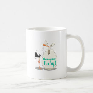 Taza De Café Invitación del bebé