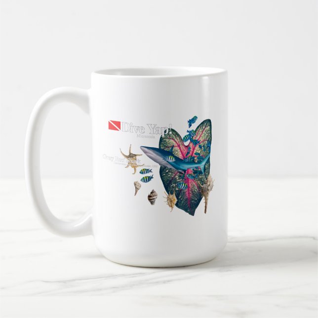 Taza De Café Invitación tropical (Izquierda)