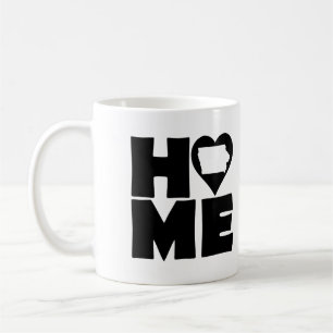 Taza De Café Iowa Home Heart State Mug o Travel Mug
