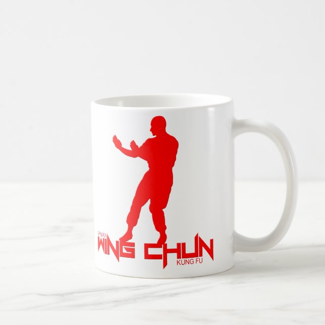 Taza De Café Ip Man - Wing Chun "Kung Fu" (Derecha)