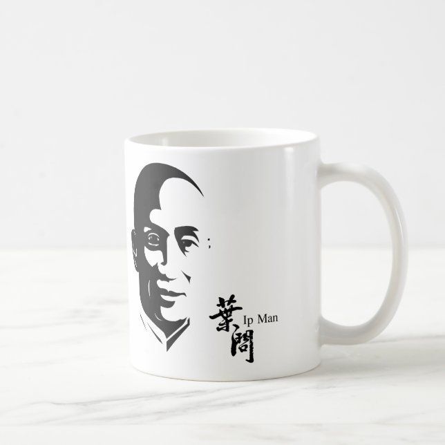Taza De Café Ip Man - Wing Chun Kung Fu (Derecha)