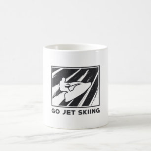Taza De Café Ir a la moto acuática esquí acuático Jetski