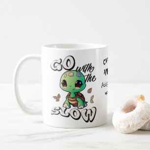 Taza De Café Ir con el personalizado lento
