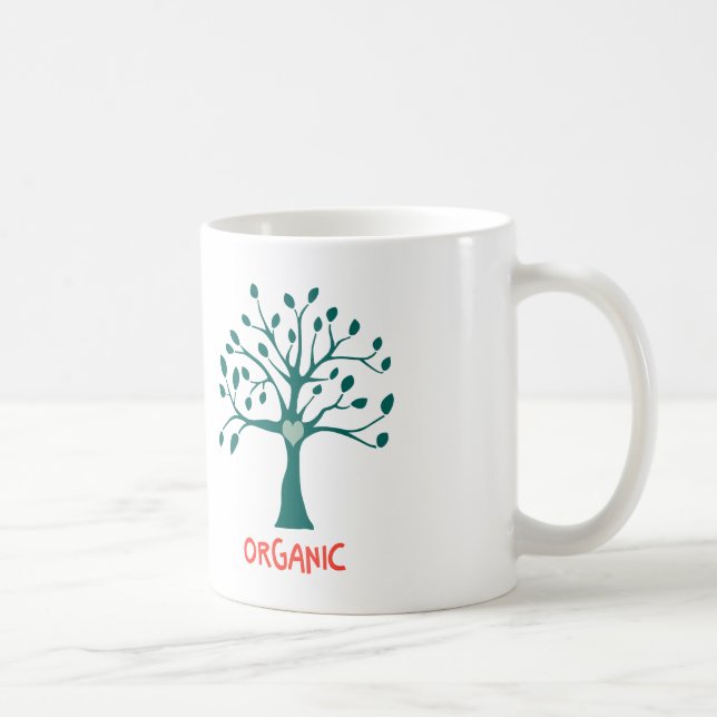 Taza De Café Ir Verde Orgánico (Derecha)