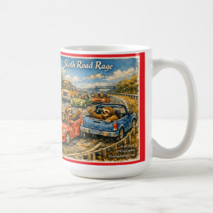 Taza De Café Ira en la carretera de los perezosos – Coche de ac