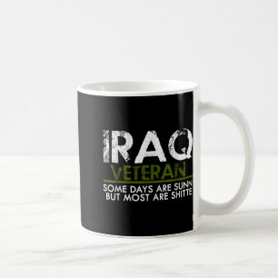 Taza De Café Iraq Veterano Funny Vet Tee Military