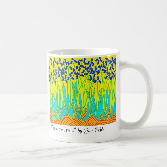 Taza De Café Iris de Tennessee (Derecha)