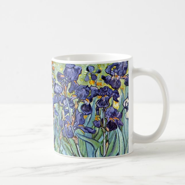 Taza De Café Iris de Vincent van Gogh 1898 (Derecha)