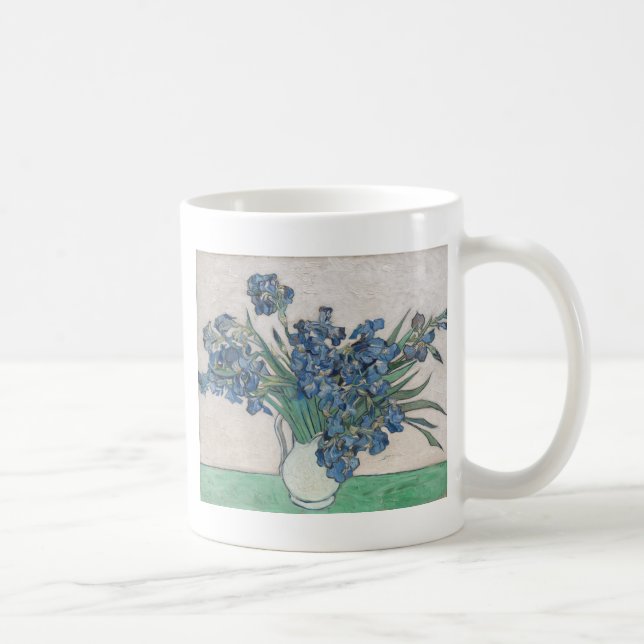 Taza De Café Iris de Vincent van Gogh el |, 1890 (Derecha)