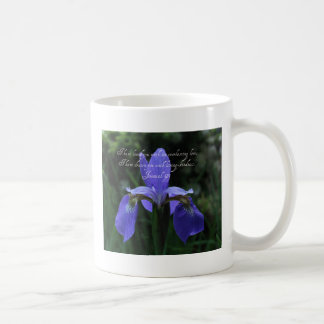 Taza De Café Iris del azul real del 31:3 de Jeremiah