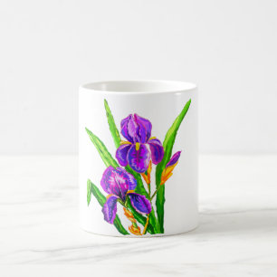 Taza De Café Iris Flowers Coffee Mug Irises