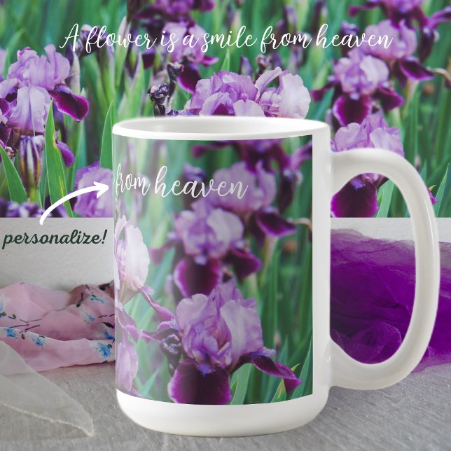 Taza De Café Iris morado (Subido por el creador)
