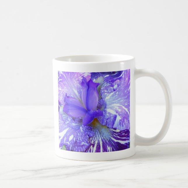 Taza De Café Iris Mug Purple Stried (Derecha)