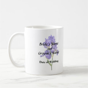 Taza De Café Iris Triple Púrpura