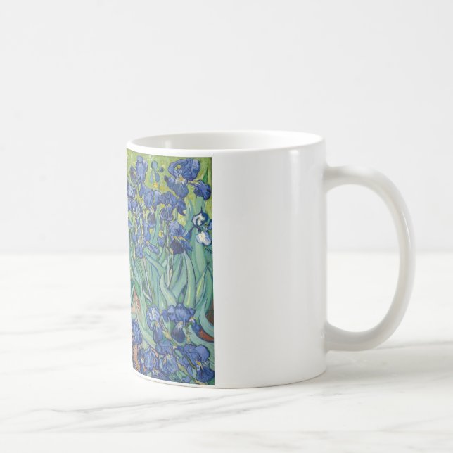 Taza De Café Irises de Van Gogh (Derecha)