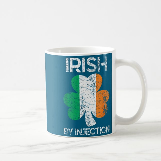 Taza De Café Irish By Injection St Patricks Day  (Derecha)