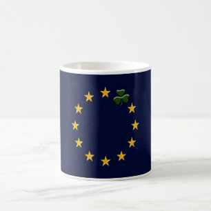 Taza De Café Irlanda - Bandera Tema Europeo -
