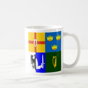 Taza De Café Irlanda Cuatro provincias