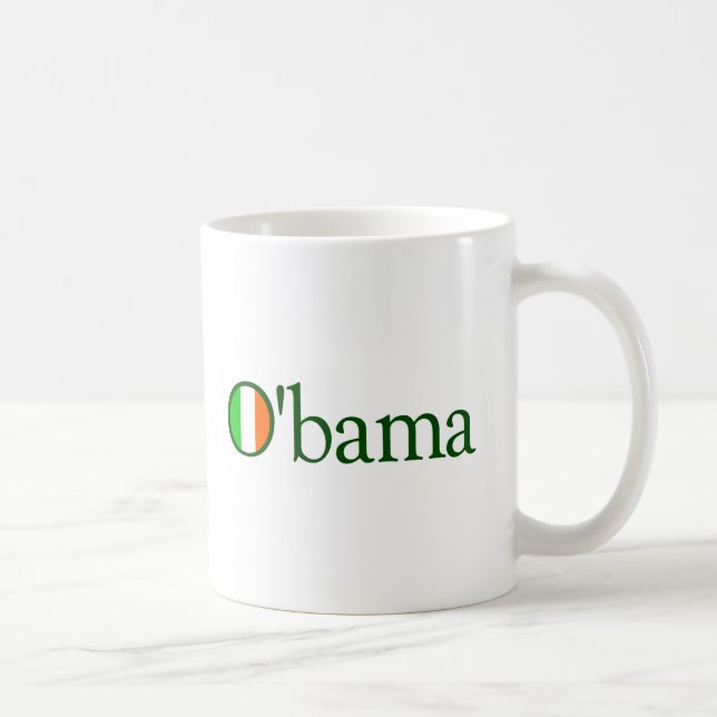 Taza De Café Irlandés de Obama (Derecha)