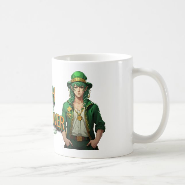 Taza De Café Irlandés divertido hoy hambruna mañana (Derecha)