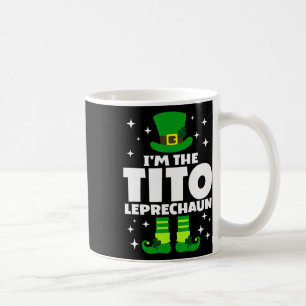 Taza De Café Irlandés divertido Tito Leprechaun Feliz Día de St