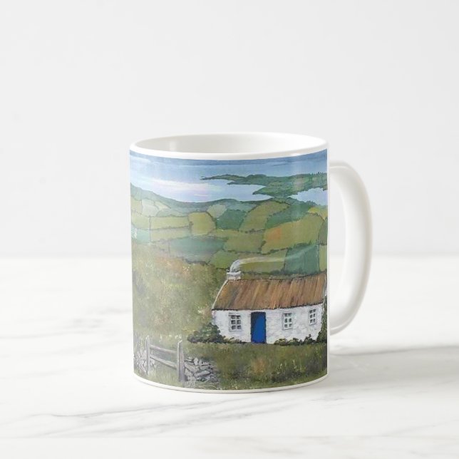Taza De Café Irlandés Mug Coffee Tea Bantry Bay Irlanda (Anverso derecho)
