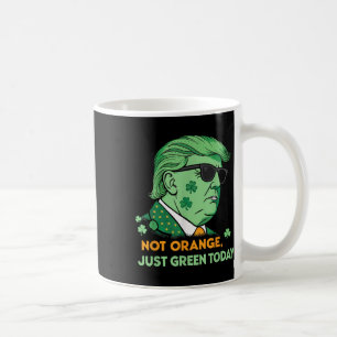 Taza De Café Irlandés por un día - Trump Chiste del Día de San