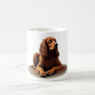 Taza De Café Irlandés Setter