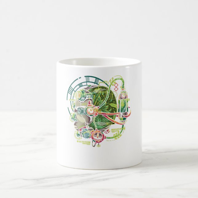Taza De Café IRobot Ve Verde (Centro)