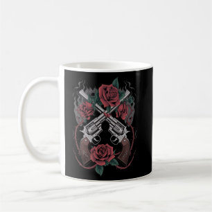 Taza De Café Iron & Bloom: El Tee Rosa Revolver
