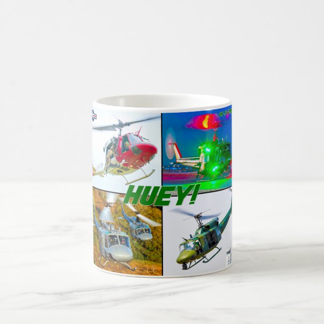 TAZA DE CAFÉ IROQUOIS UH-1N (Centro)