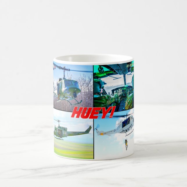 TAZA DE CAFÉ IROQUOIS UH-1N (Centro)