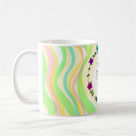 Taza De Café Irradie la sensación positiva