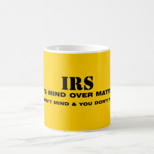 TAZA DE CAFÉ IRS