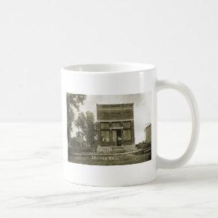 TAZA DE CAFÉ IRVING KANSAS POST OFFICE FOTO MARSHALL COUNTY KS